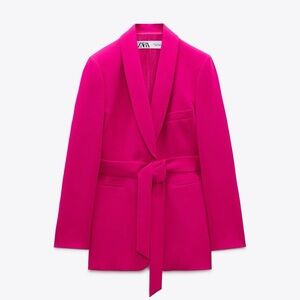 Zara Women's Pink Blazer